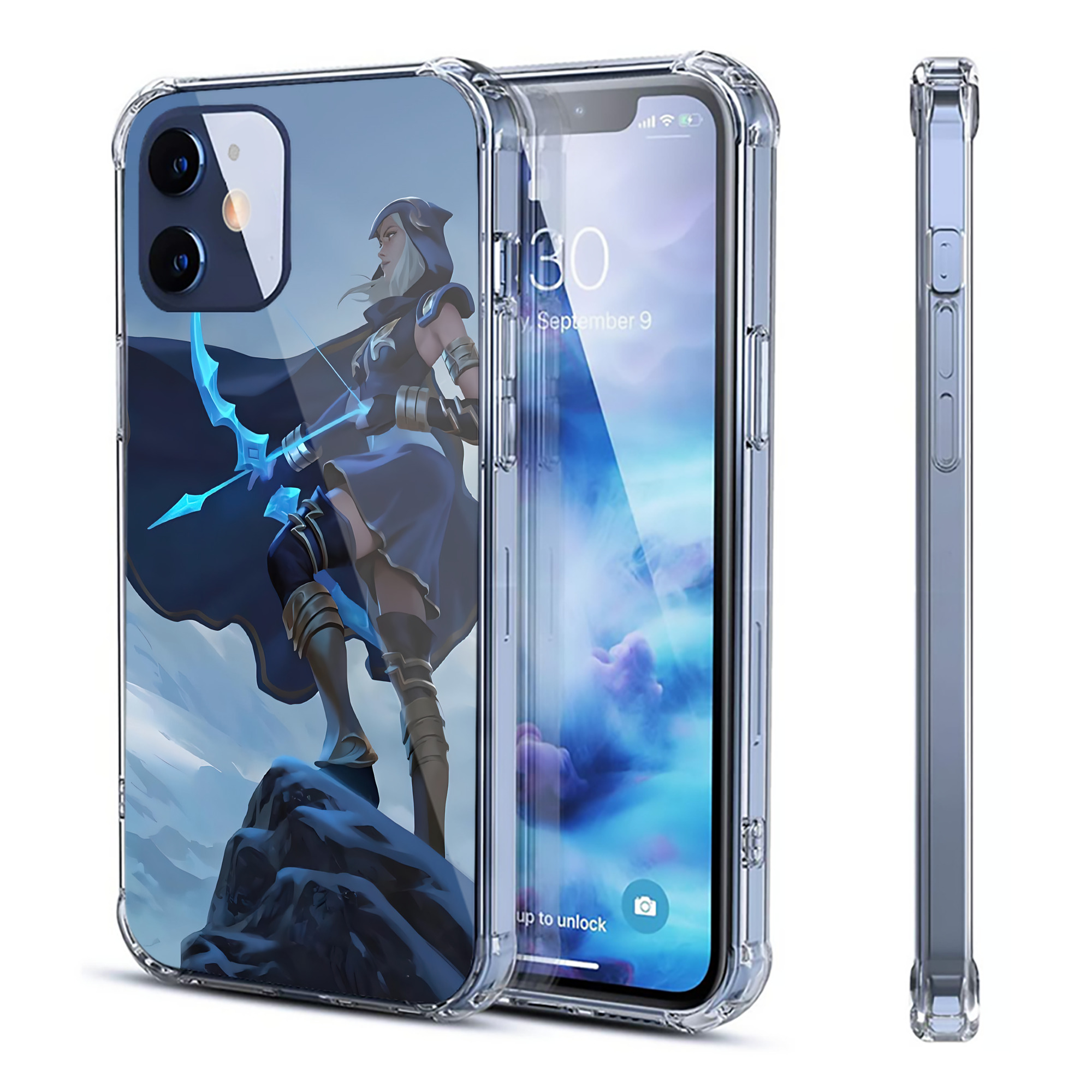 （画像用） リーグ・オブ・レジェンド League of Legends LOL 【iPhone 12シリーズ対応】透明スマホケース（クリアソフトケース）